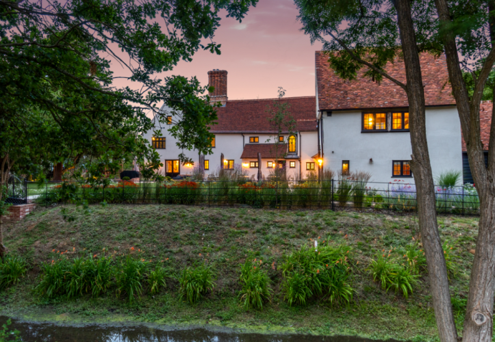 Rear elevation - dusk
