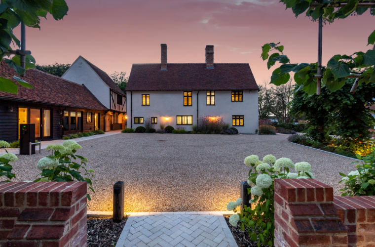 Side elevation - dusk
